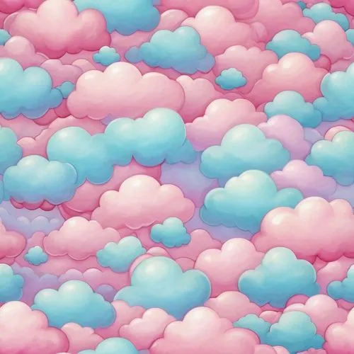 pastel wallpaper,cumulus,cumulus clouds,cloudmont,cumulus cloud,clouds - sky,Illustration,Abstract Fantasy,Abstract Fantasy 11