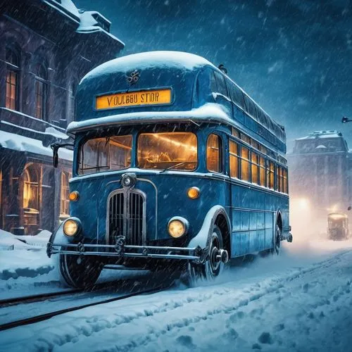 streetcar,trolleybus,winter service,city bus,trolley bus,autobus,Conceptual Art,Fantasy,Fantasy 25