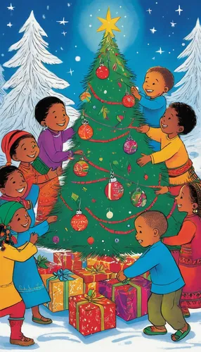 children's christmas,christmas circle,the occasion of christmas,the christmas tree,happy kwanzaa,carol singers,christmas carols,decorate christmas tree,birth of christ,christmas motif,christmas scene,christmas greeting,children's christmas photo shoot,modern christmas card,birth of jesus,joy to the world,christmas greetings,christmas celebration,the gifts,christmas tree decorations,Illustration,Children,Children 02