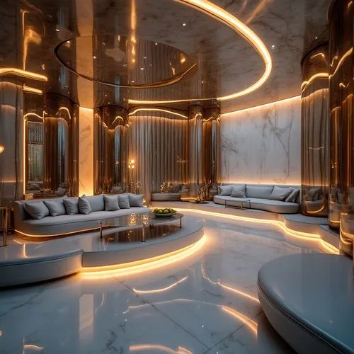 spaceship interior,nightclub,ufo interior,lounges,luxury bathroom,3d rendering,luxe,3d render,luxury hotel,render,opulent,opulently,sky space concept,opulence,banquette,art deco,penthouses,interiors,interior modern design,lobby,Photography,General,Realistic