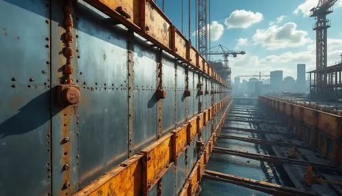 dockwise,ship yard,cargo port,dockings,drydocks,arnold maersk,container port,shipping industry,maersk,dockyards,ilwu,ballast,industrial landscape,shipbreaking,drydock,container terminal,dockworker,dockworkers,stevedores,shipyards,Photography,General,Realistic