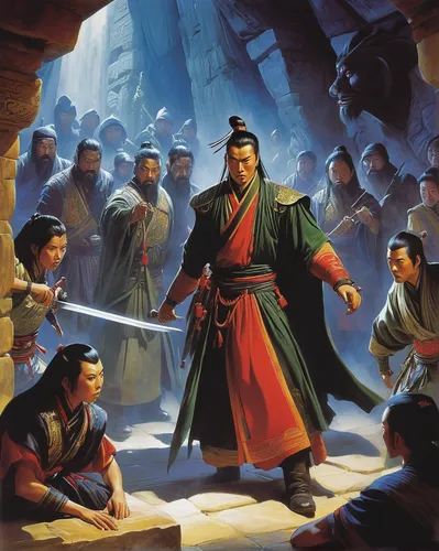 yi sun sin,korean history,xing yi quan,the pied piper of hamelin,korean culture,haidong gumdo,shuanghuan noble,biblical narrative characters,genghis khan,monks,chinese art,game illustration,orientalism,choi kwang-do,luo han guo,confucius,mulan,wuchang,quarterstaff,the h'mong people,Conceptual Art,Daily,Daily 16