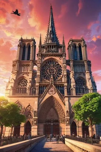 notre dame,notredame,notre,notredame de paris,cathedral,paris,french digital background,saint michel,parigi,sainte,cathedrals,notre dame de sénanque,sainct,gothic church,the cathedral,bonjour bongu,bonjour,france,neogothic,magique,Illustration,Vector,Vector 19