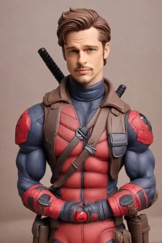 marvel figurine,actionfigure,kreder,action figure,steve rogers,bucky,Digital Art,Clay