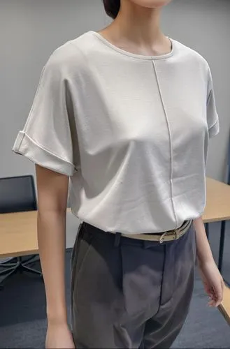 garment,pleat,shirkers,blouse,baju,traje,ample,see through,pleats,skirt,shirt,torn shirt,mundu,women's clothing,cotton top,hips,culottes,undershirt,collarless,blur office background,Female,East Asians,One Side Up,Youth adult,Tailored Suit,Indoor,Office