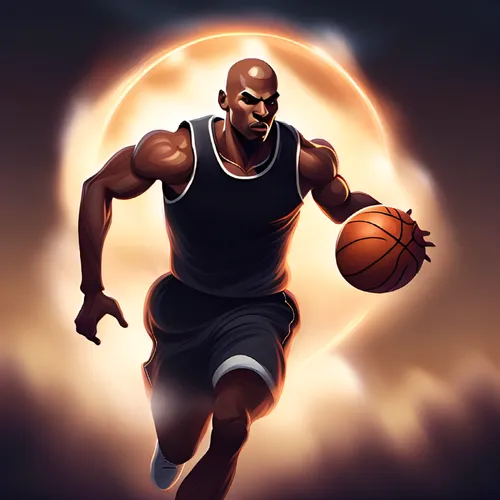 michael jordan,basketball player,game illustration,basketball,black mamba,streetball,kareem,nba,slamball,the game,basketball moves,mamba,kobe,air jordan,vector ball,mobile video game vector background,outdoor basketball,game art,shooter game,android game