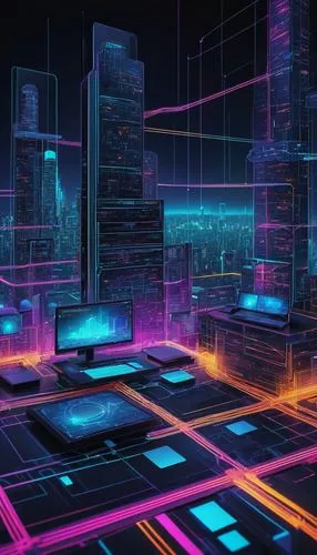 cybercity,cybertown,cyberscene,cyberport,colorful city,cyberia,microdistrict,cybernet,cyberpunk,cyberview,cityscape,hypermodern,cityzen,citydev,cyberworld,metropolis,tron,cyberspace,synth,tetris,Illustration,Black and White,Black and White 26