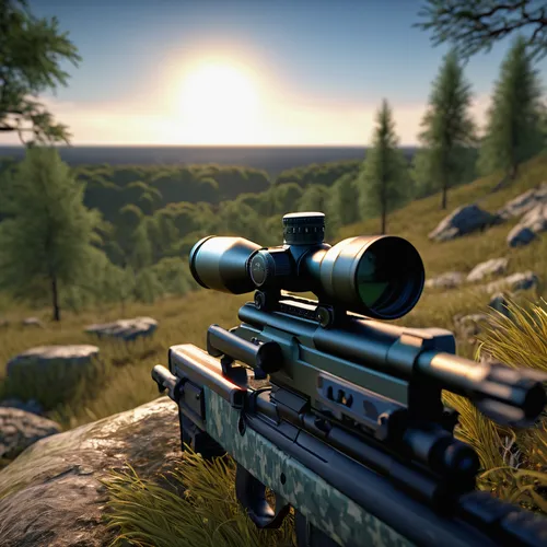 shooter game,depth of field,sniper,spotting scope,crosshair,screenshot,target shooting,airgun,graphics,battlefield,steam release,m4a1 carbine,surival games 2,rifleman,deer hunting,free fire,mountain vesper,hunting decoy,3d rendered,3d background,Art,Artistic Painting,Artistic Painting 50