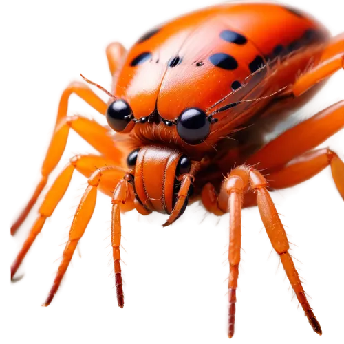 Tick, insect, tiny, brown body, eight legs, oval shape, shiny exoskeleton, antennae, compound eyes, mouthparts, crawling, close-up, macro shot, soft focus, natural light, warm color tone.,rose beetle,