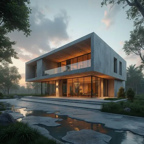 modern house,3d rendering,modern architecture,dunes house,cube house,render,Photography,General,Realistic