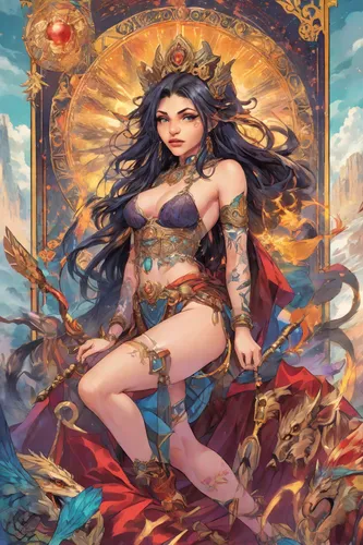 rosa ' amber cover,goddess of justice,amano,wonderwoman,game illustration,mulan,zodiac sign libra,asia,oriental princess,wonder woman,fantasy woman,zodiac sign gemini,jaya,moana,wonder woman city,xiaochi,medusa,yuanyang,fantasia,zodiac sign leo,Digital Art,Anime