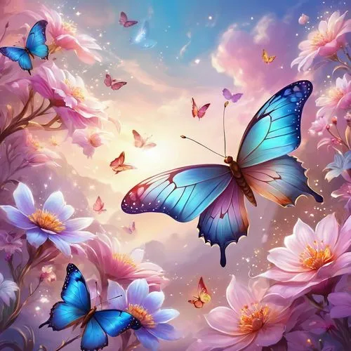 butterfly background,blue butterfly background,butterfly floral,butterflies,ulysses butterfly,flower background,pink butterfly,blue butterflies,butterfly clip art,butterfly vector,morphos,butterfly,sky butterfly,butterfly isolated,floral background,flutter,butterfly day,butterfly lilac,isolated butterfly,fluttery,Illustration,Realistic Fantasy,Realistic Fantasy 01