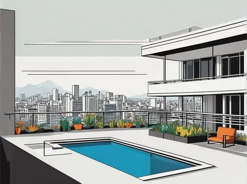 roof top pool,sketchup,penthouses,residencial,3d rendering,roof terrace,landscape design sydney,block balcony,revit,sky apartment,renderings,lofts,habitaciones,garden design sydney,liveability,condos,balconied,landscape designers sydney,condominium,residencia,Unique,Design,Sticker