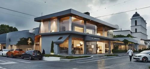 fresnaye,modern house,residencial,townhomes,residential house,vivienda