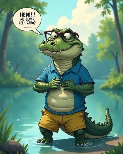 little crocodile,aligator,gator,little alligator,fake gator,ferbert