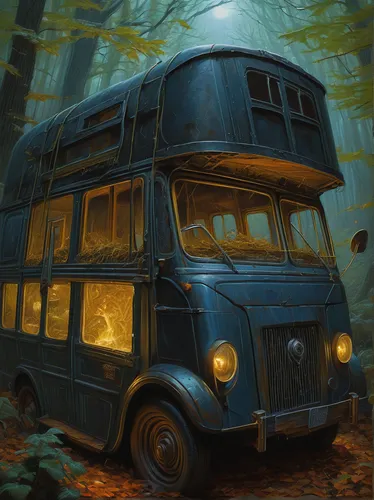 autumn camper,abandoned bus,camping bus,halloween travel trailer,school bus,schoolbus,camper van isolated,vwbus,vanagon,the system bus,recreational vehicle,the old van,camper van,trolley bus,red bus,bus,volkswagenbus,bus zil,campervan,halloween truck,Illustration,Realistic Fantasy,Realistic Fantasy 03