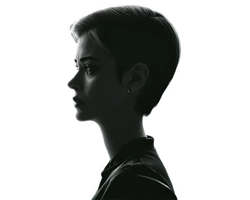 audrey hepburn,hepburn,audrey hepburn-hollywood,pompadour,profile,audrey,semi-profile,woman silhouette,half profile,quiff,portrait background,digital painting,tilda,fashion vector,pixie cut,dark portrait,woman portrait,portrait,full-profile,wallis day,Illustration,American Style,American Style 15