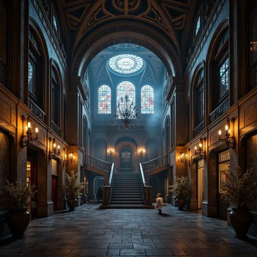 theed,hall of the fallen,hallway,entrance hall,crypt,haunted cathedral,corridors,cathedral,sanctuary,empty interior,louvre,entranceway,sanctum,labyrinthian,corridor,sacristy,royal interior,interiors,aisle,entrances