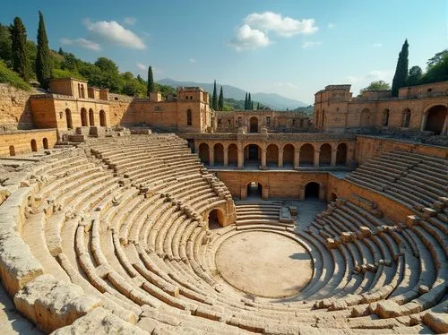 ancient theatre,roman theatre,amphitheatres,amphitheatre,amphitheater,the forum,open air theatre,amphitheaters,ephesus,gladiatorial,atlas theatre,theatre stage,coliseum,forum,colisee,coliseo,theatre,epidaurus,dougga,hierapolis,Photography,General,Realistic