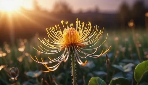 flower in sunset,silversword,coneflower,flower of water-lily,sun flower,pasque flower,Photography,General,Realistic