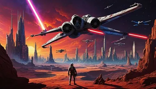 cg artwork,x-wing,valerian,delta-wing,starwars,star wars,sw,republic,sci fi,lando,sci - fi,sci-fi,sci fiction illustration,rots,background image,solo,would a background,tie-fighter,force,federation,Illustration,Realistic Fantasy,Realistic Fantasy 22