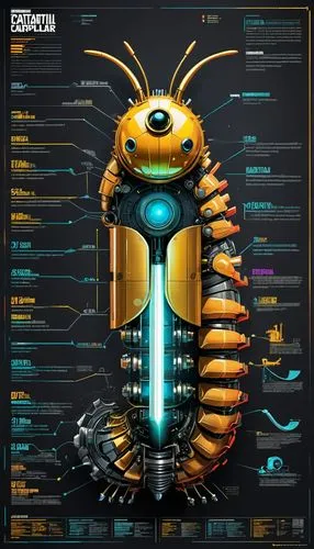 goldbug,insectoid,buzzsaw,scarab,eset,vector infographic,submersibles,kryptarum-the bumble bee,cybersmith,drone bee,cybernetic,mechanize,earwig,bumblebee,transfuse,cognex,industrial robot,busybox,scarabs,injector,Unique,Design,Infographics