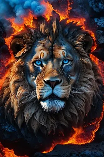 fire background,lion,lion head,magan,african lion,lionni,Photography,Black and white photography,Black and White Photography 07