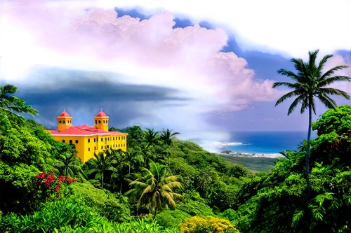 brunei,srilanka,dominican republic,guyana,phuket province,sri lanka,kerala,dominica,cuba background,grand mosque,santiago di cuba,sultan ahmed,caribbean,tropical island,tropical house,mosques,west indies,southern island,baracoa,jamaica,Conceptual Art,Oil color,Oil Color 17