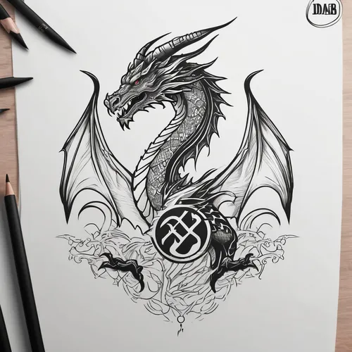 dragon design,black dragon,painted dragon,dragon,wyrm,vector illustration,vector design,triquetra,vector graphic,basilisk,coloring page,hand-drawn illustration,handdrawn,dragon of earth,draconic,heraldic,vector art,compass rose,dragons,heraldic animal,Unique,Design,Logo Design