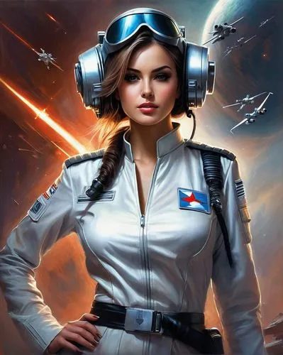 organa,parsec,female nurse,leia,padme,cyberangels,Conceptual Art,Daily,Daily 32