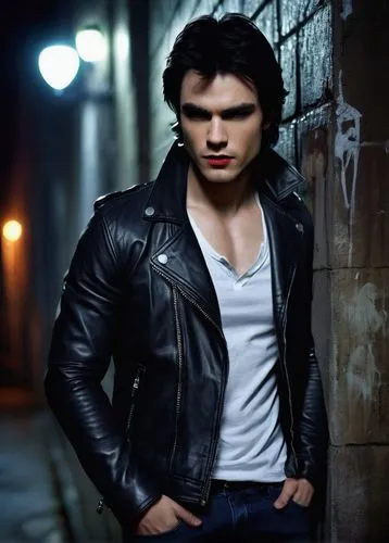 daemon,young model istanbul,leather jacket,main character,elvan,dark angel,lincoln blackwood,black crow,werewolf,film actor,dean razorback,jack rose,black leather,werewolves,male character,yasemin,danila bagrov,rocker,deacon,male model,Photography,Fashion Photography,Fashion Photography 11