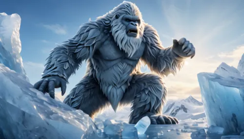 yeti,ice bears,ice bear,father frost,arctic,iceman,north pole,polar,icemaker,ice castle,white walker,icebear,northrend,thermokarst,ice,ice planet,south pole,polar aurora,nunatak,winter animals