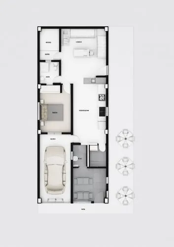 muros llenos de color negro, pisos de ceramica blanca, mobiliarios de color gris y blanco,floorplan home,floorplans,house floorplan,floorplan,habitaciones,floor plan,apartment,an apartment,shared apar