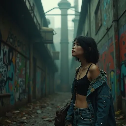 utada,kowloon city,mathilda,motoko,zhu,emiko,mikasuki,bladerunner,xiaoli,misty,cyberpunk,alleyways,alleyway,kyo,laneways,shanghai,alley,sayaka,croft,toshiko,Photography,General,Realistic