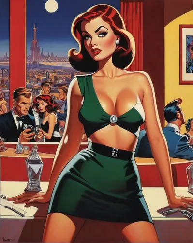 woman at cafe,women at cafe,cigarette girl,retro women,italian poster,pin ups,retro pin up girls,valentine day's pin up,barmaid,retro woman,retro pin up girl,bistrot,pin-up girl,bartender,retro diner,paris cafe,pin up,pin up girl,diner,pin-up girls,Illustration,American Style,American Style 05