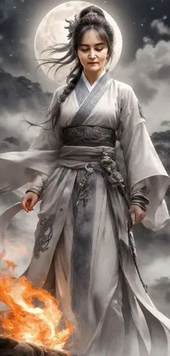 rongfeng,yi sun sin,diaochan,jianyin,kuanyin,sanxia,qingyi,hanfu,guanyin,wuxia,xueliang,wangmo,yuexiu,khenin,xiaofei,shunju,huanghua,shenghua,xiaojian,dalixia,Digital Art,Ink Drawing