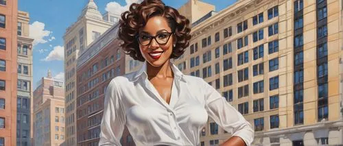 bussiness woman,businesswoman,moneypenny,ledisi,african american woman,business woman,authoress,proprietress,black businessman,woman holding a smartphone,stock exchange broker,manageress,woman walking,advertising figure,saleswoman,sprint woman,travel woman,caricatures,hansberry,caricaturists,Illustration,Realistic Fantasy,Realistic Fantasy 21