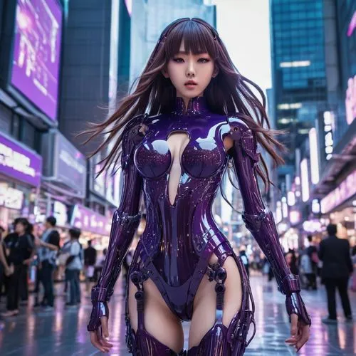 motoko,kiriko,kotobukiya,chengli,juri,anime 3d,cyberangels,bnk,gantz,evangelion eva 00 unit,akiba,kusanagi,kasumi,purple,mai,violet,shinjuku,yuuki,tsuneo,nyu,Conceptual Art,Sci-Fi,Sci-Fi 09