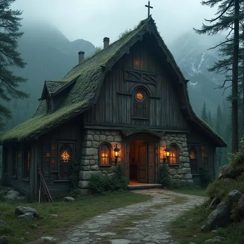 the cabin in the mountains,house in the forest,house in mountains,house in the mountains,log cabin,log home,wooden house,mountain hut,small cabin,little house,witch's house,lonely house,cottage,witch house,country cottage,wooden hut,forest house,summer cottage,huset,traditional house,Photography,General,Realistic