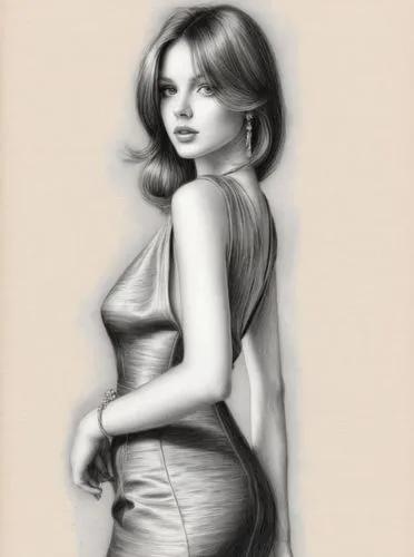 charcoal drawing,kirienko,pencil drawings,vasilescu,female model,charcoal pencil,Illustration,Black and White,Black and White 30