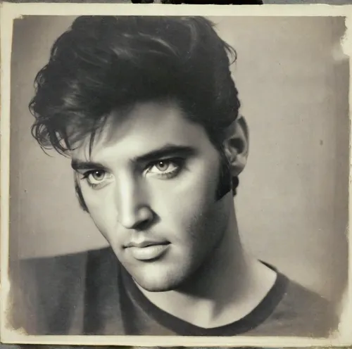 elvis presley,elvis,polaroid,polaroid pictures,80s,elvis impersonator,airbrushed,1980s,ambrotype,1980's,vintage boy,pompadour,born 1953-54,bouffant,bluesteel,1986,greek god,icon,matruschka,young man