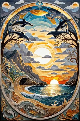 sun moon,lughnasadh,sun and moon,spring equinox,gillmor,qabalah,earthsea,harmonia macrocosmica,art nouveau frame,dieckmann,silmarils,tapestry,goldmoon,hesperides,wind rose,igelstrom,silmarillion,motif,irminsul,valinor,Illustration,Retro,Retro 13