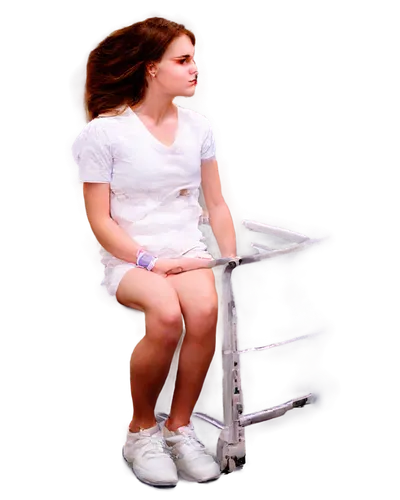 chair png,sitting on a chair,girl sitting,girl with a wheel,mauresmo,feldshuh,cart transparent,woman sitting,wheelchair,chair,wheel chair,chairwoman,hila,mirka,bench chair,rocking chair,kart,girl on a white background,trikke,girl in a long,Illustration,Realistic Fantasy,Realistic Fantasy 10