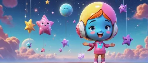 cute cartoon character,cute cartoon image,babyfirsttv,merryweather,upin,agnes,Unique,3D,3D Character