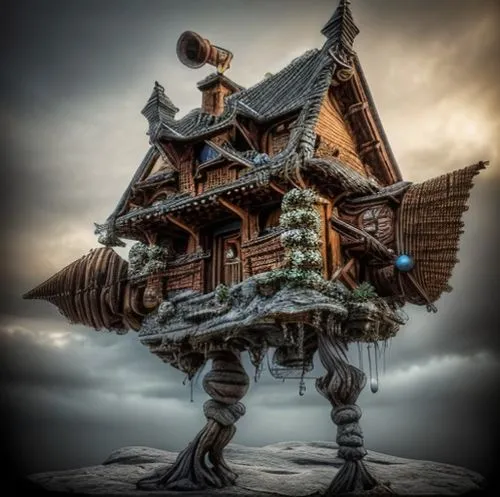 ancient house,japanese architecture,wooden house,winter house,traditional house,log home,asian architecture,half-timbered house,stilt house,crooked house,crispy house,japanese art,japanese shrine,3d fantasy,witch's house,witch house,bird house,tsukemono,fantasy picture,lonely house,Common,Common,Photography