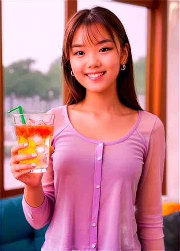 xiaoyu,soju,sanchai,iced tea,pinkaew,mirinda,sprite,strawberry drink,icetea,rajawongse,misako,ice lemon tea,asian girl,singaporean,commercial,margarette,padhye,thai iced tea,pangako,ice tea,Illustration,Japanese style,Japanese Style 02