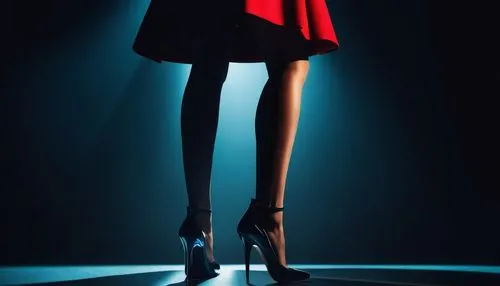 mugler,derivable,woman silhouette,woman's legs,women's legs,high heeled shoe,red shoes,stiletto-heeled shoe,mannequin silhouettes,blumenfeld,hemline,gaultier,mouret,roitfeld,legs,rankin,hemlines,black background,wolford,courreges,Photography,Fashion Photography,Fashion Photography 11