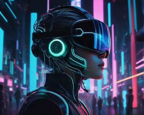 cyberpunk,cyber,cyber glasses,echo,futuristic,mute,neon lights,electro,scifi,electronic,neon light,headset,cybernetics,cyborg,electric,cyberspace,80s,electronic music,neon,music player,Illustration,Japanese style,Japanese Style 14