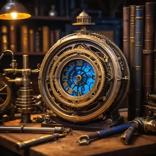 steampunk gears,clockmaker,watchmaker,astronomical clock,steampunk,scientific instrument,magnetic compass,bearing compass,ship's wheel,clockwork,mechanical watch,pocket watch,hygrometer,chronometer,grandfather clock,barometer,time spiral,time machine,ornate pocket watch,mechanical,Conceptual Art,Daily,Daily 30