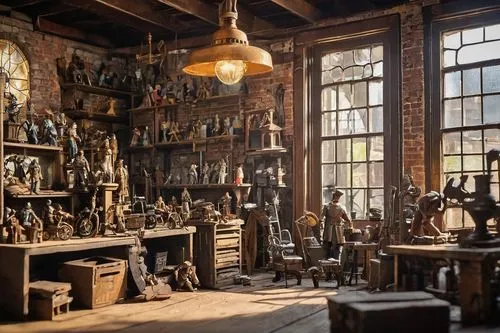 restorers,kienholz,clockmakers,blacksmiths,music instruments on table,instruments,chainstore,workbenches,storeroom,antiquariat,antiquaires,art tools,storerooms,kunstsammlung,antiques,castle iron market,armoury,the shop,antiquorum,antique construction,Unique,3D,Garage Kits